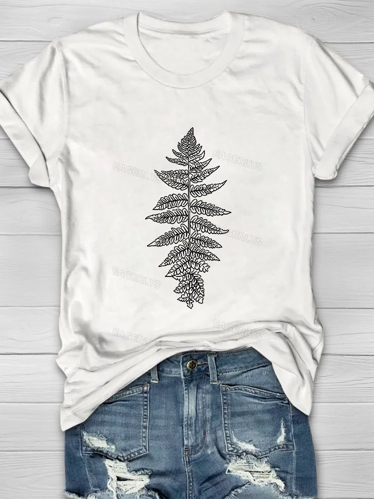 Eagerlys Athyrium Filix Femina T-shirt Eagerlys