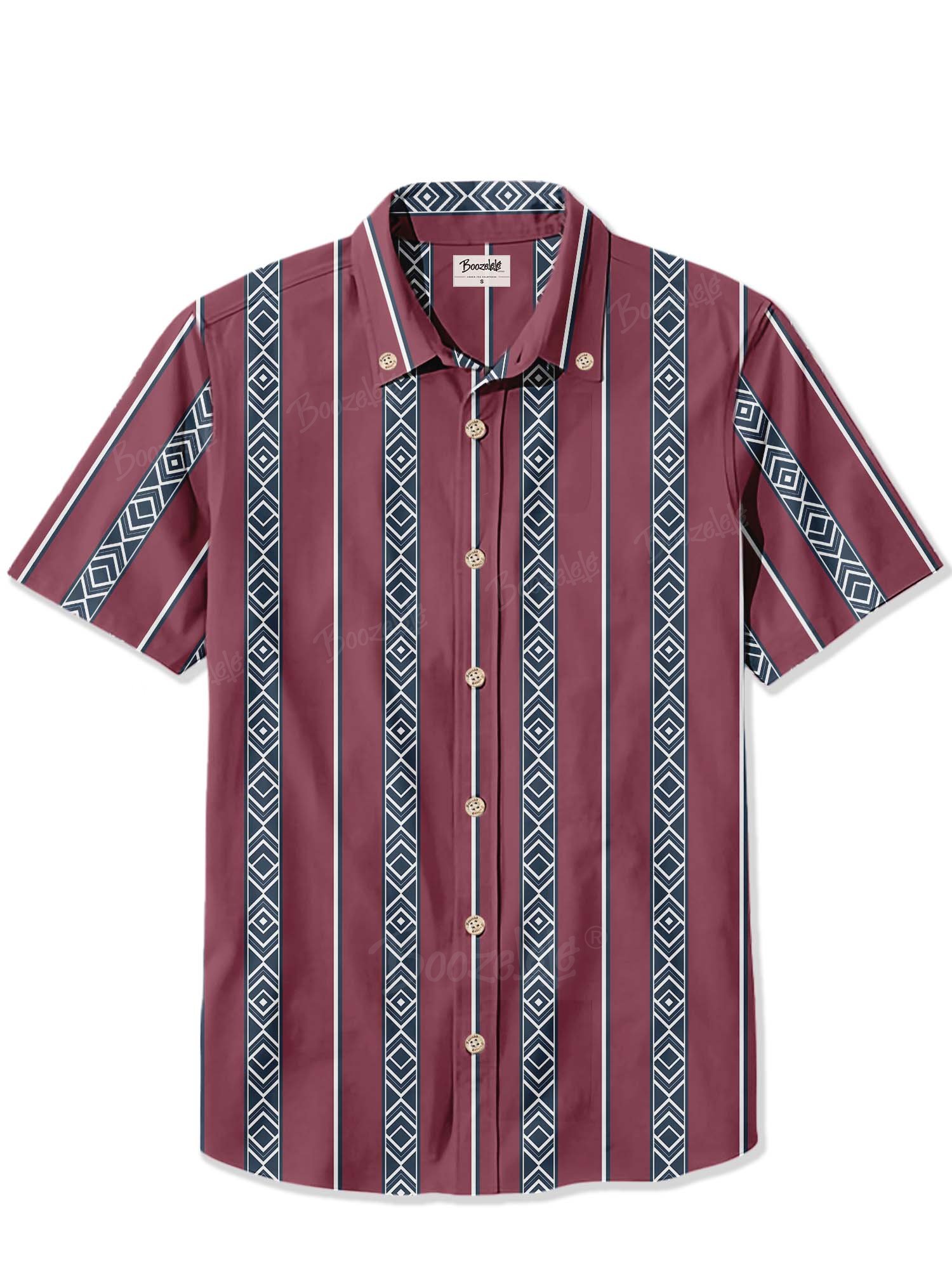 West Aztec Stripe - 100% Cotton Shirt