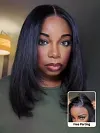 Yaki Straight Put On & Go Glueless Bob Wig Beginner Friendly