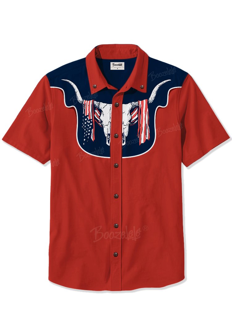 Skull Flag - 100% Cotton Shirt