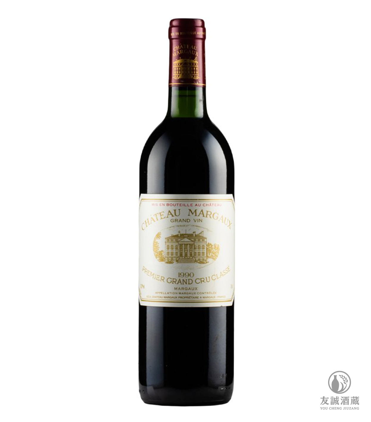 1990年Chateau Margaux 瑪歌紅酒 友誠酒藏