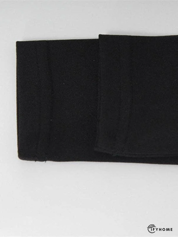 Long Sleeves Skinny Back Cross Split-Side Tasseled High Neck Evening Dresses Maxi Dresses | IFYHOME