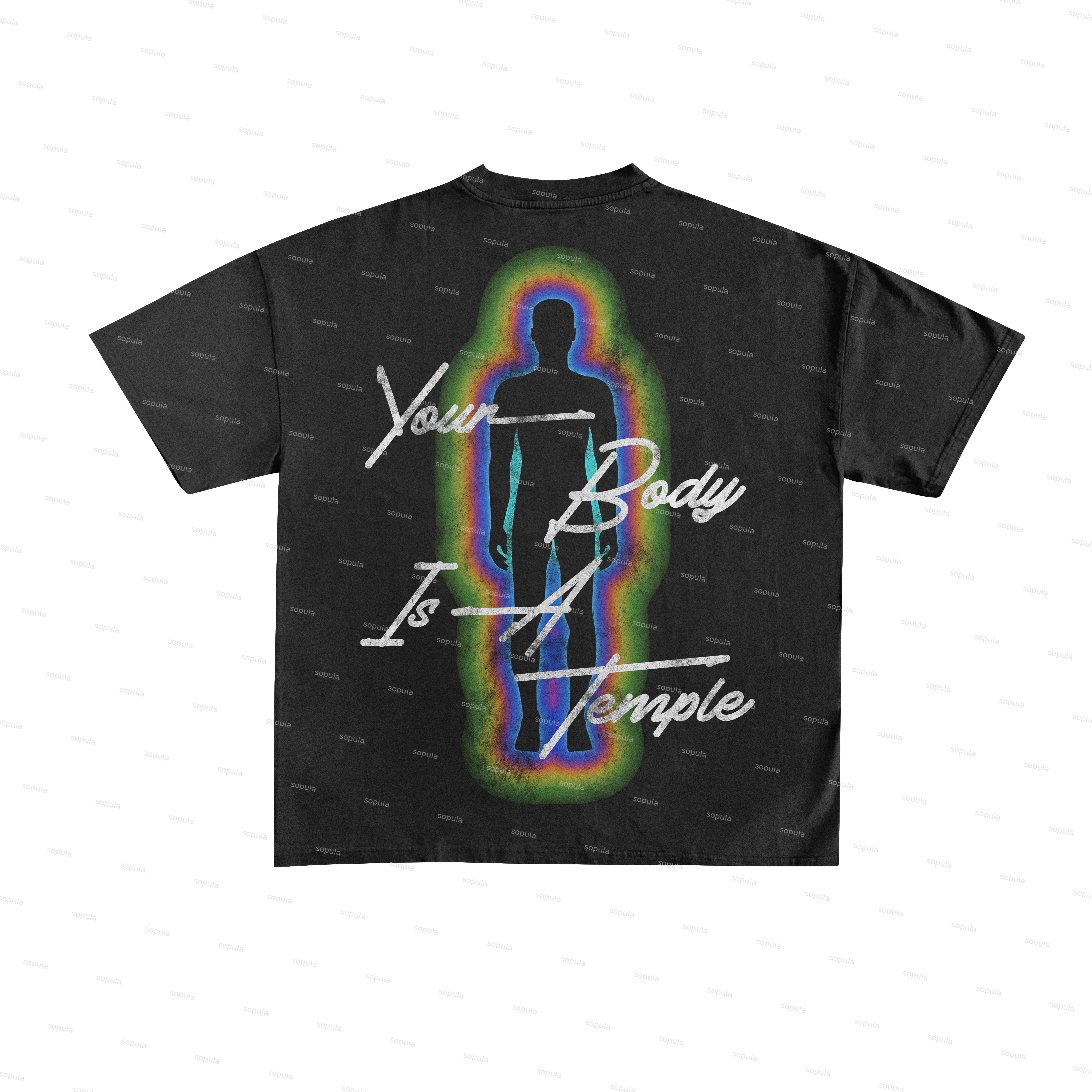 Character Phantom Print Graphics Cotton T-Shirt - Sopula｜Premium Graphic Tees & Graphic Clothing