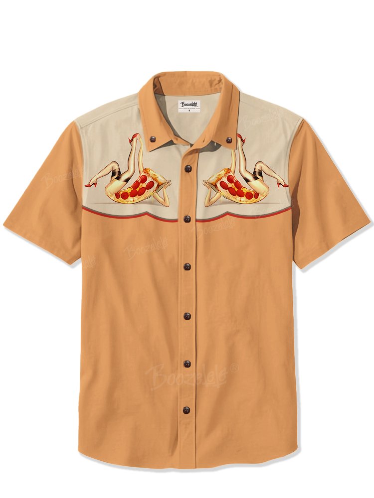 Hot Pizza - 100% Cotton Shirt