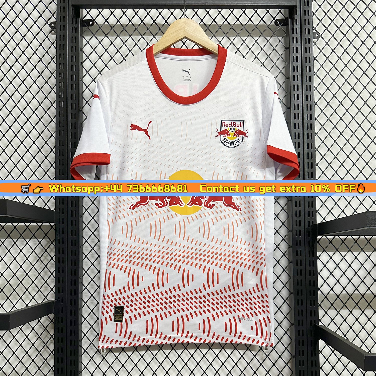 Red Bull Bragantino 25-26 Home Jersey - Fans Version
