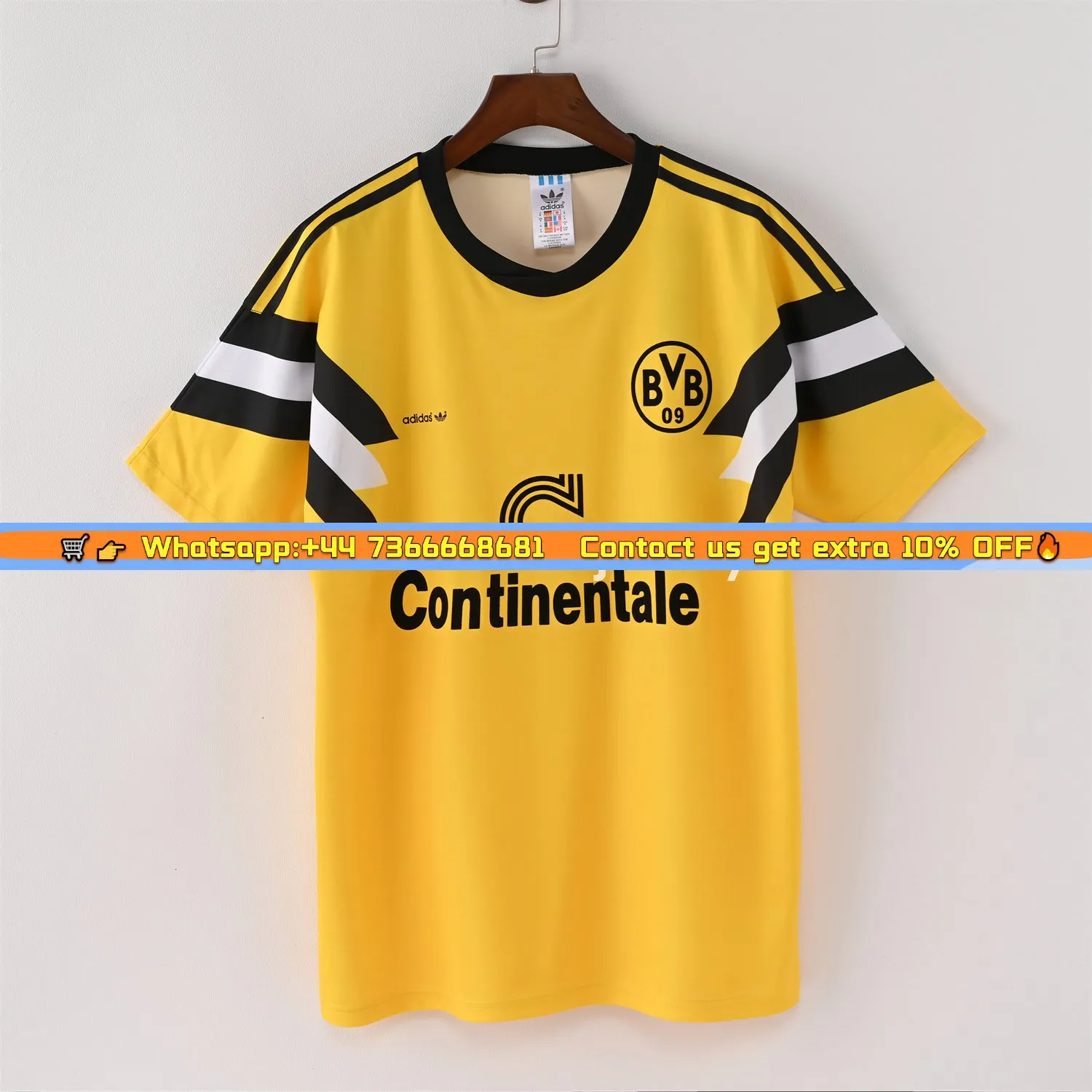 Retro Dortmund 1988-89 DFB-Pokal Final Jersey