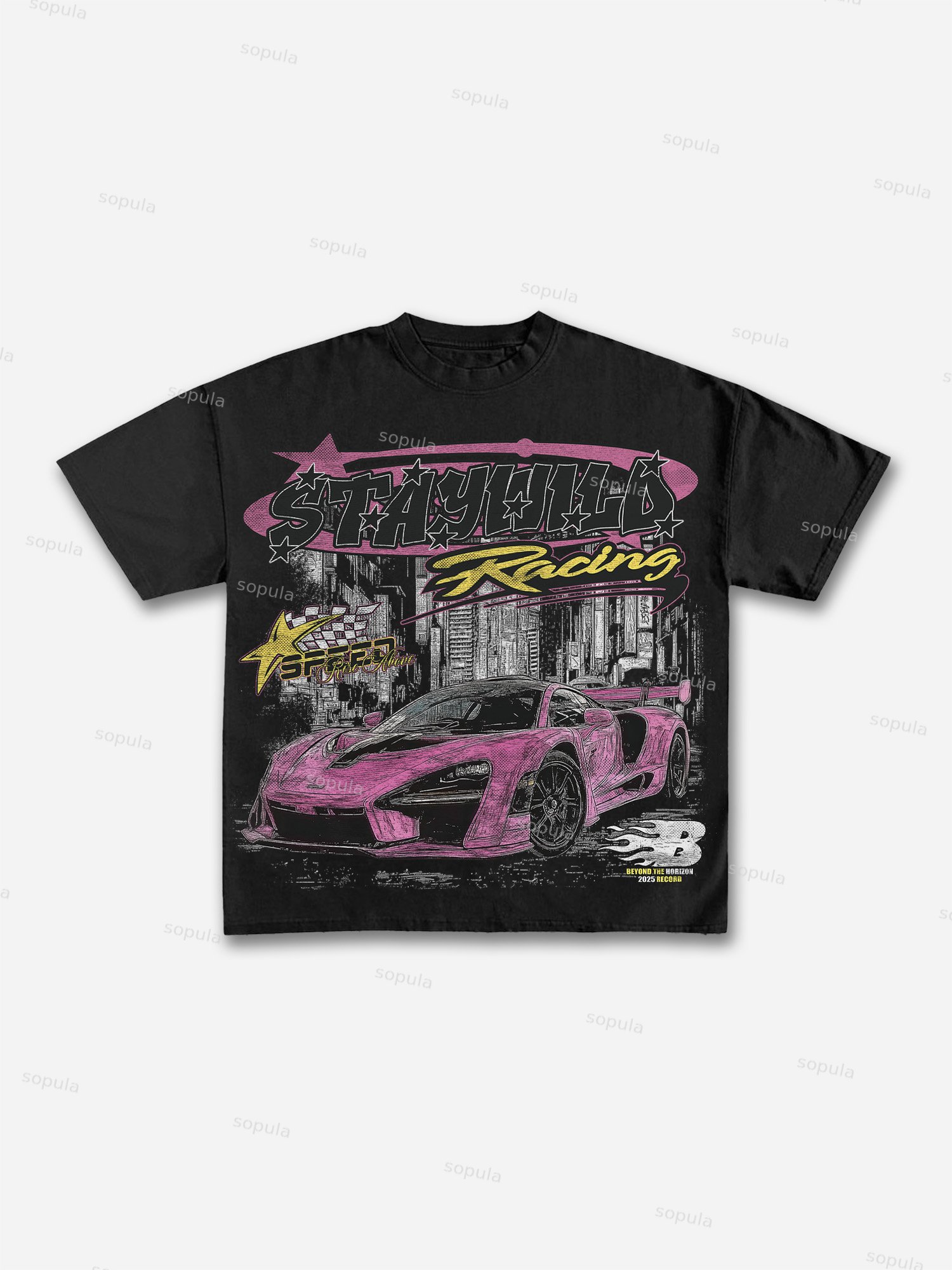 Y2k Fast Racing Make Vintage Part 2 Graphic Cotton T-shirt