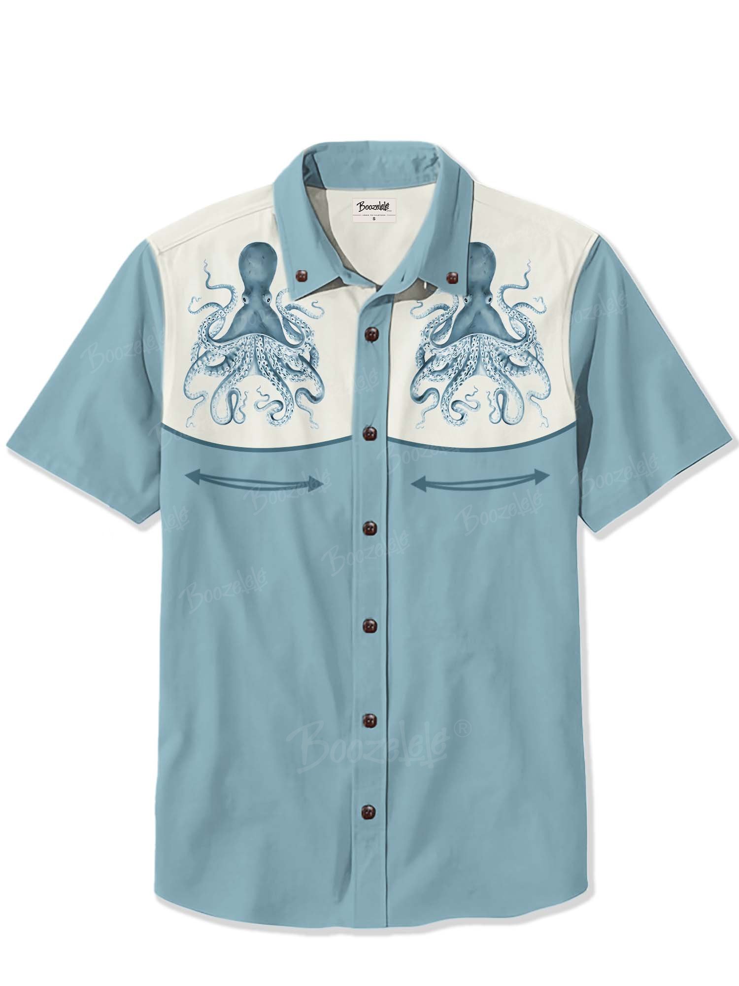 Ocean Octopus - 100% Cotton Shirt