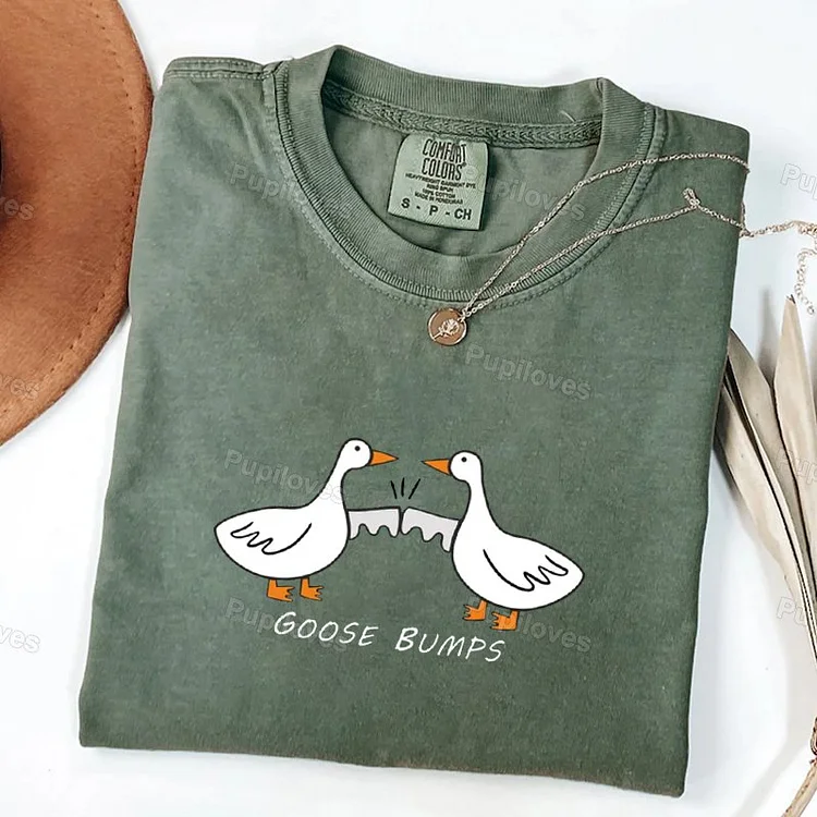 Pupiloves Pupiloves Goose Bumps T-Shirt