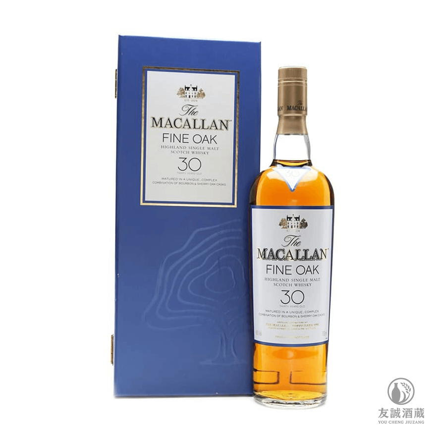 麥卡倫Macallan 30年 fine oak 友誠酒藏