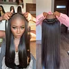 Glueless New Black Natural Hairline Long Hair Silky Straight Wig