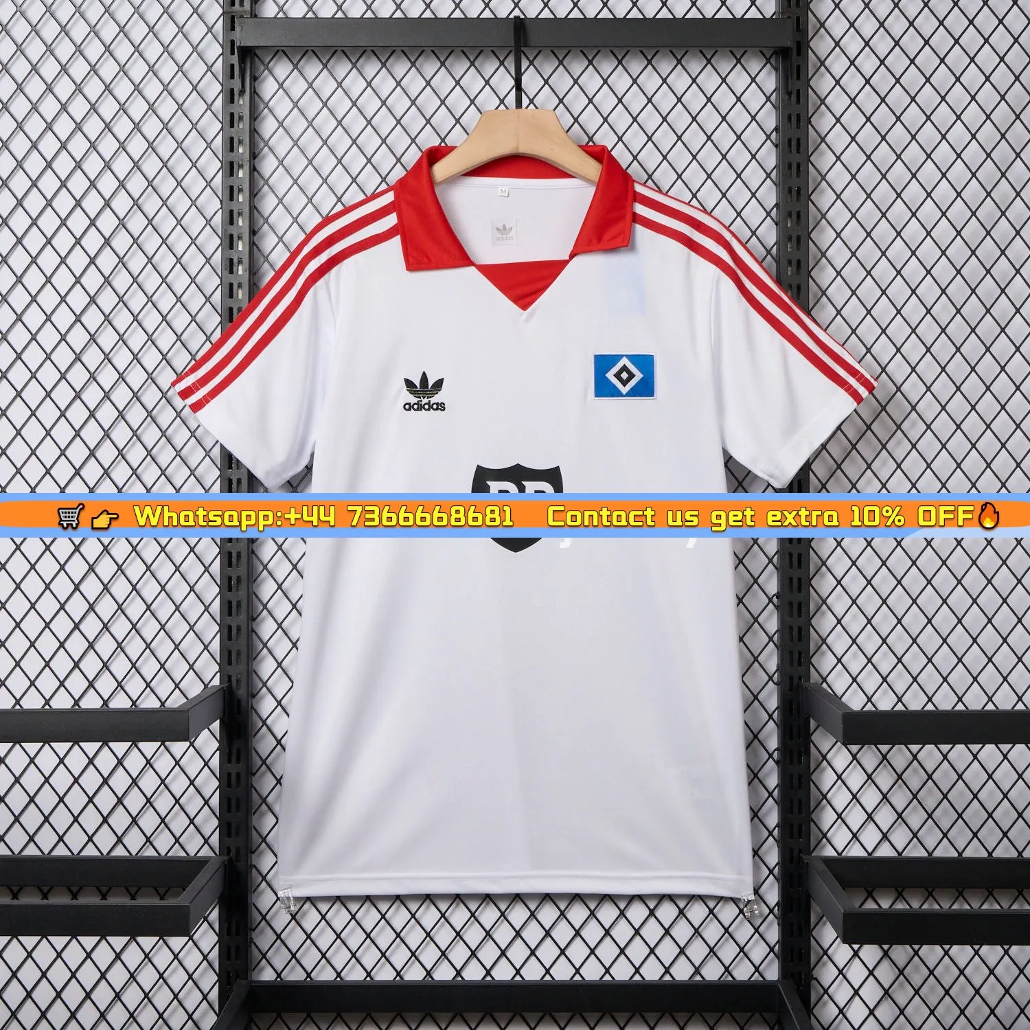 Retro Hamburger SV 1980-81 Home Jersey