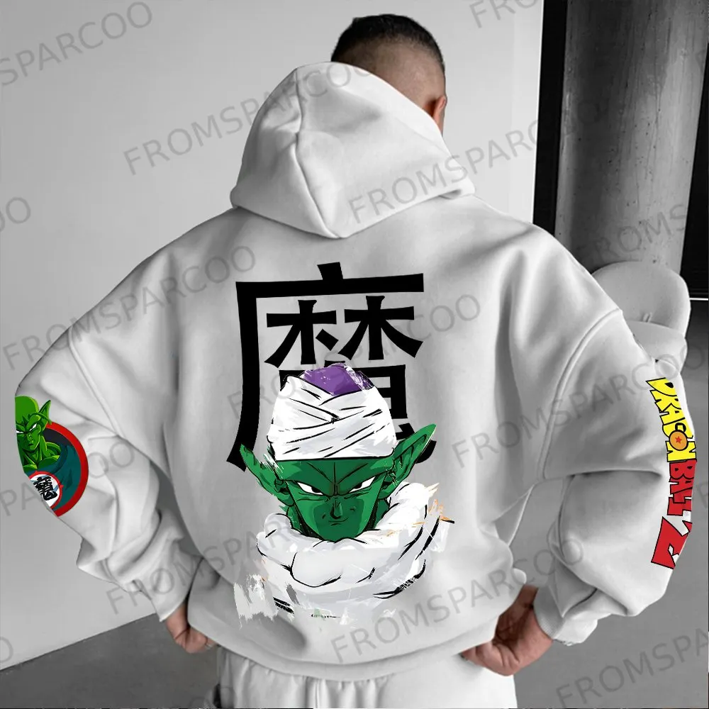 Unisex Anime Piccolo Print Hoodie