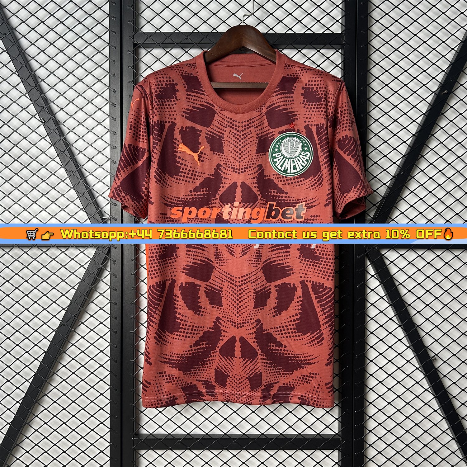 Palmeiras 25-26 Red Goalkeeper Jersey - Fans Version
