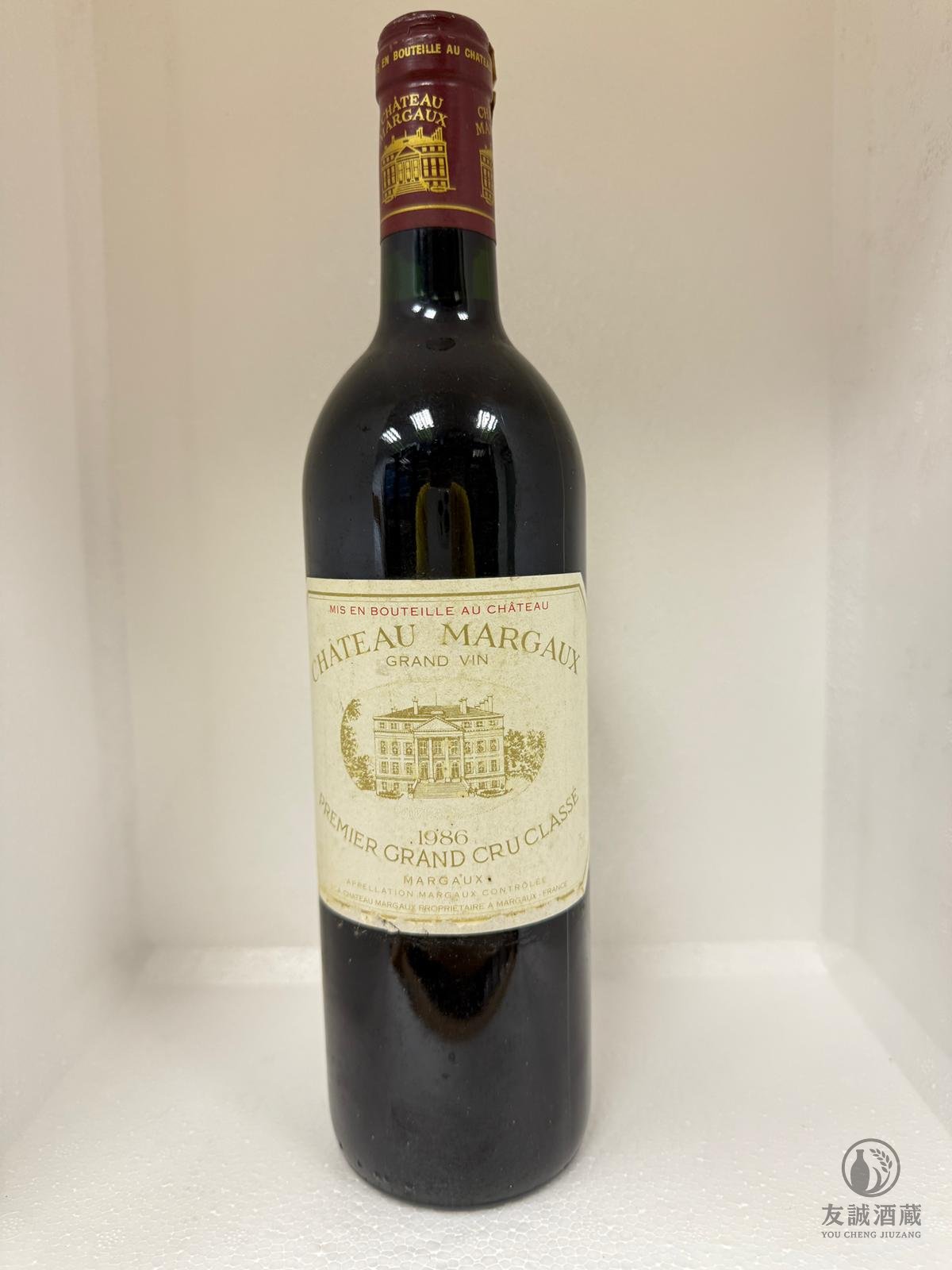D0961 瑪歌 1986｜RP100滿分傳奇｜標帽微瑕｜震撼品飲價 友誠酒藏
