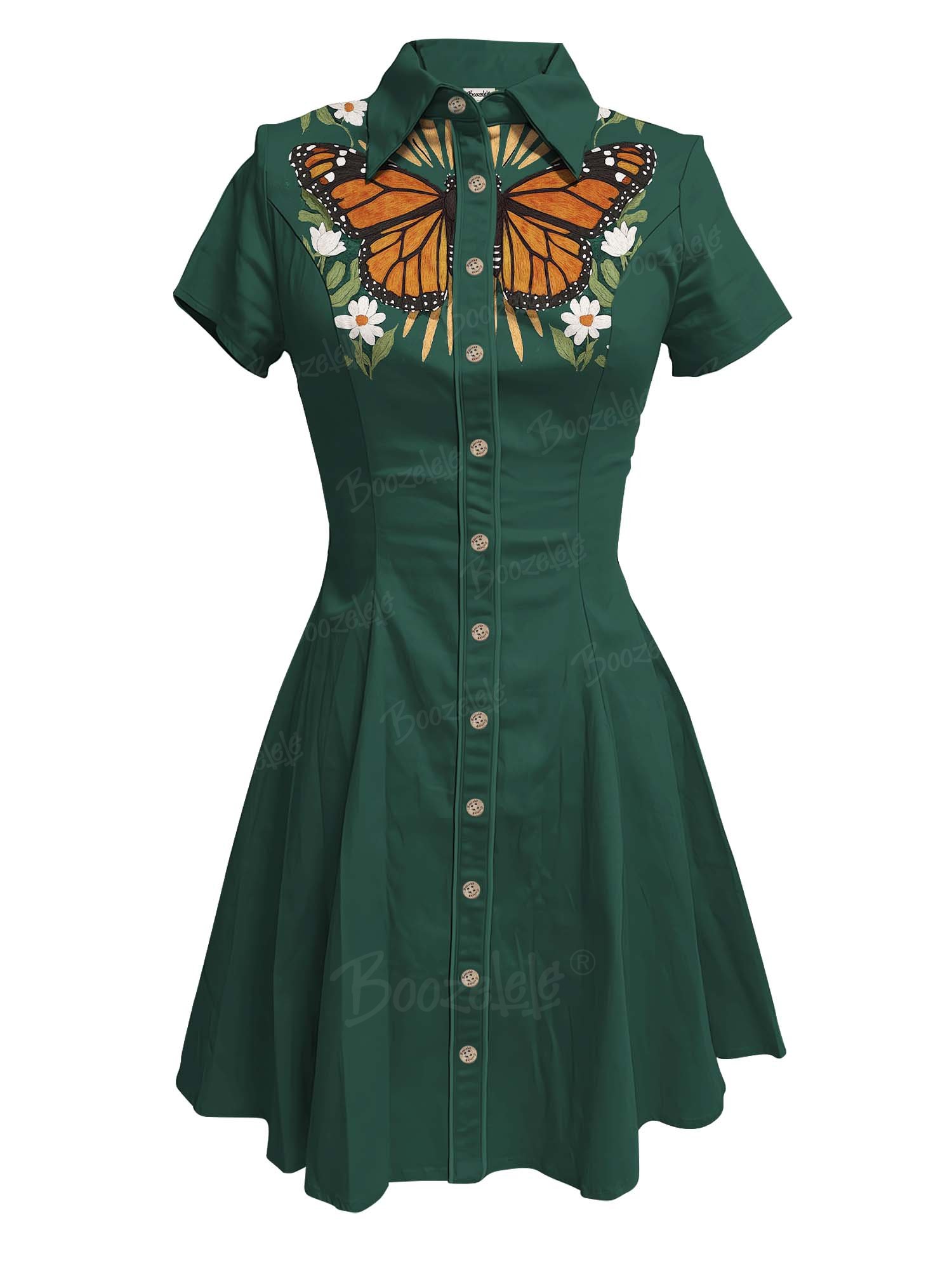 Monarch Butterfly  - 100% Cotton Dress