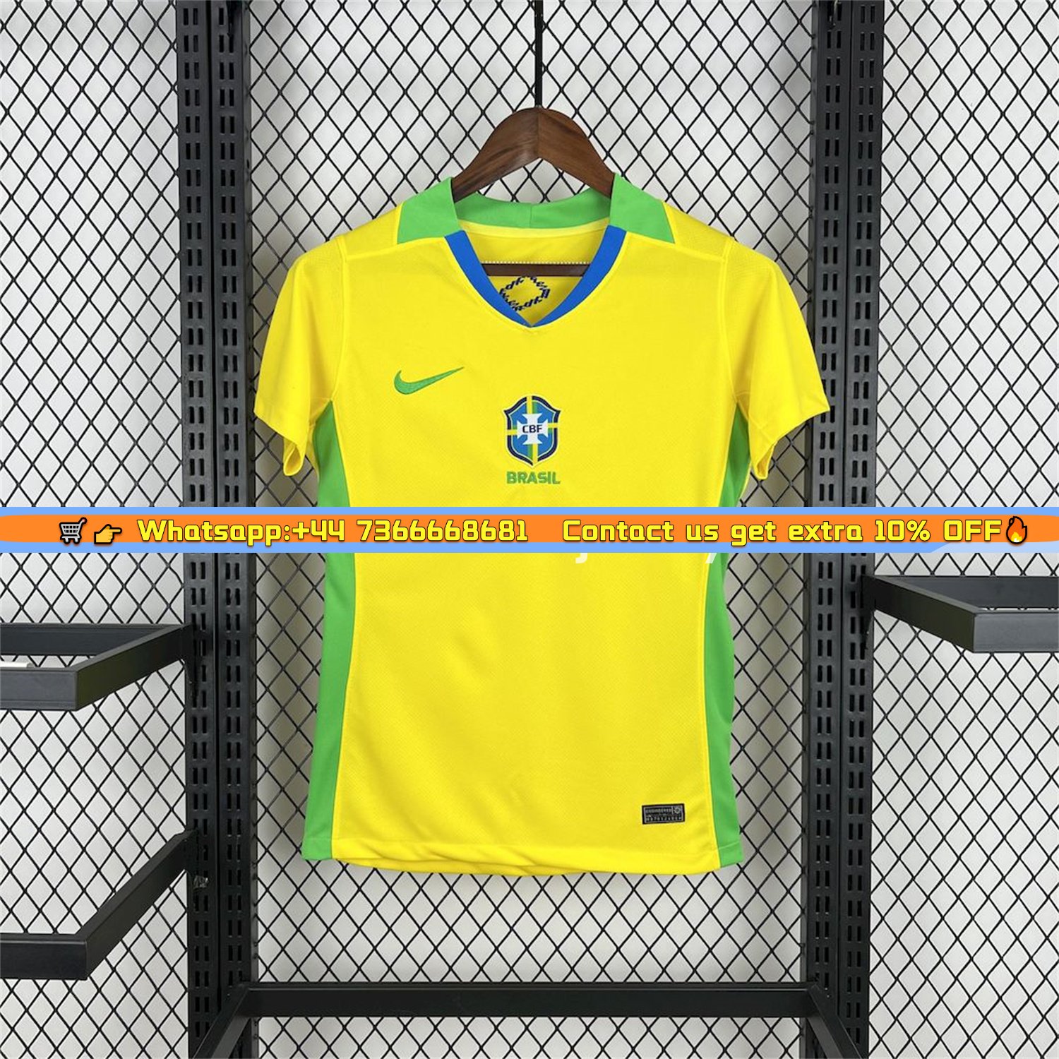 Women's Brazil 2025 Women's Team Home Jersey