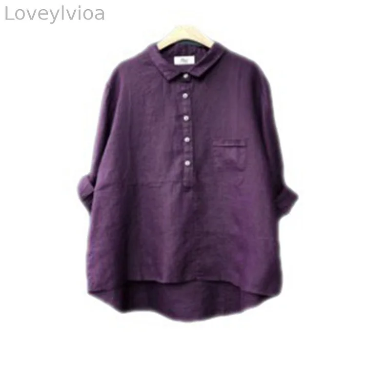 Vintage Button Down Pocket Long Sleeve Comfy Shirt