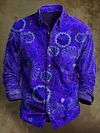 Vintage Art Print Long Sleeve Shirt