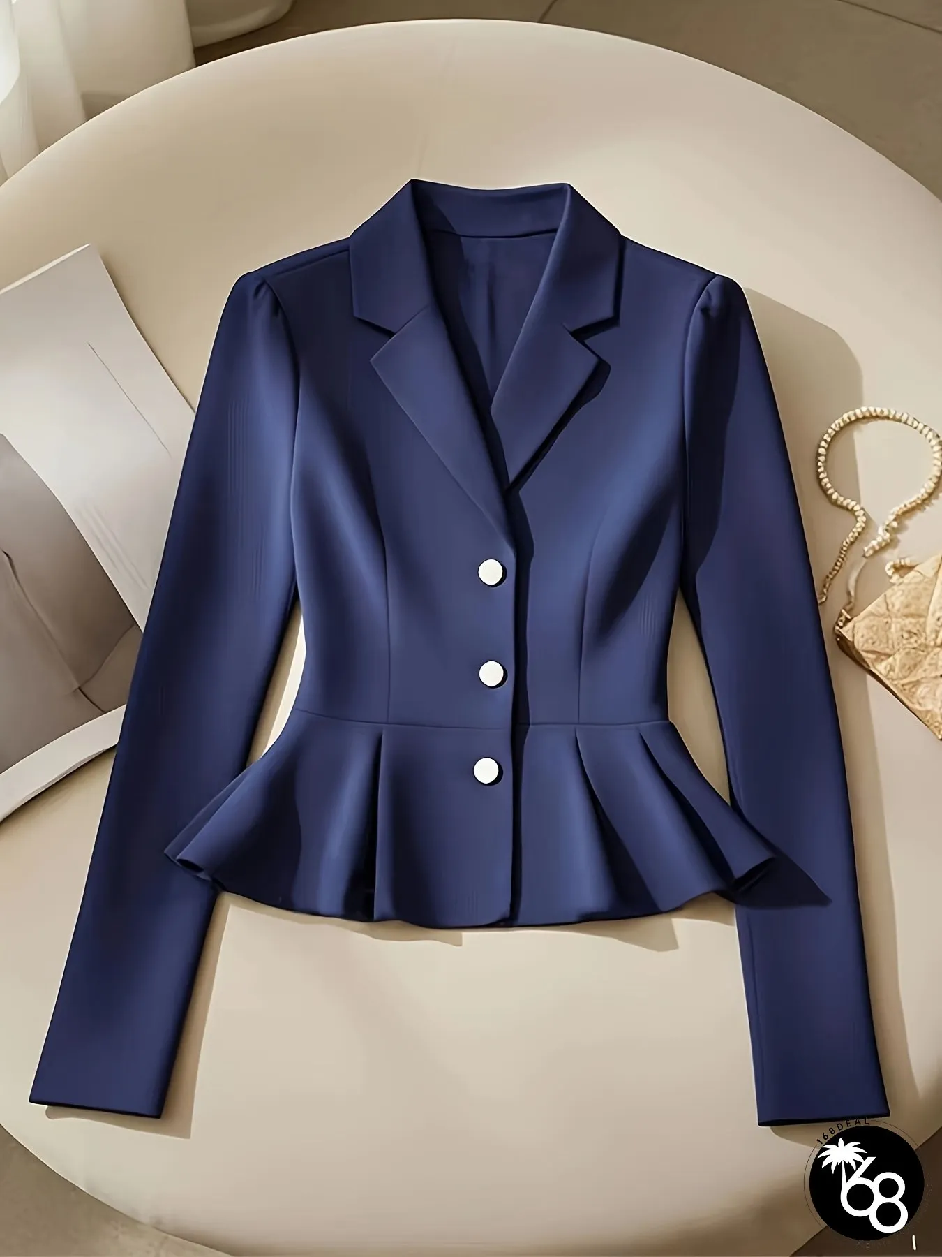 Women's Elegant and Stylish High-End Waist-Cinched Commuter Vacation Short Jacket NS702 | 168DEAL