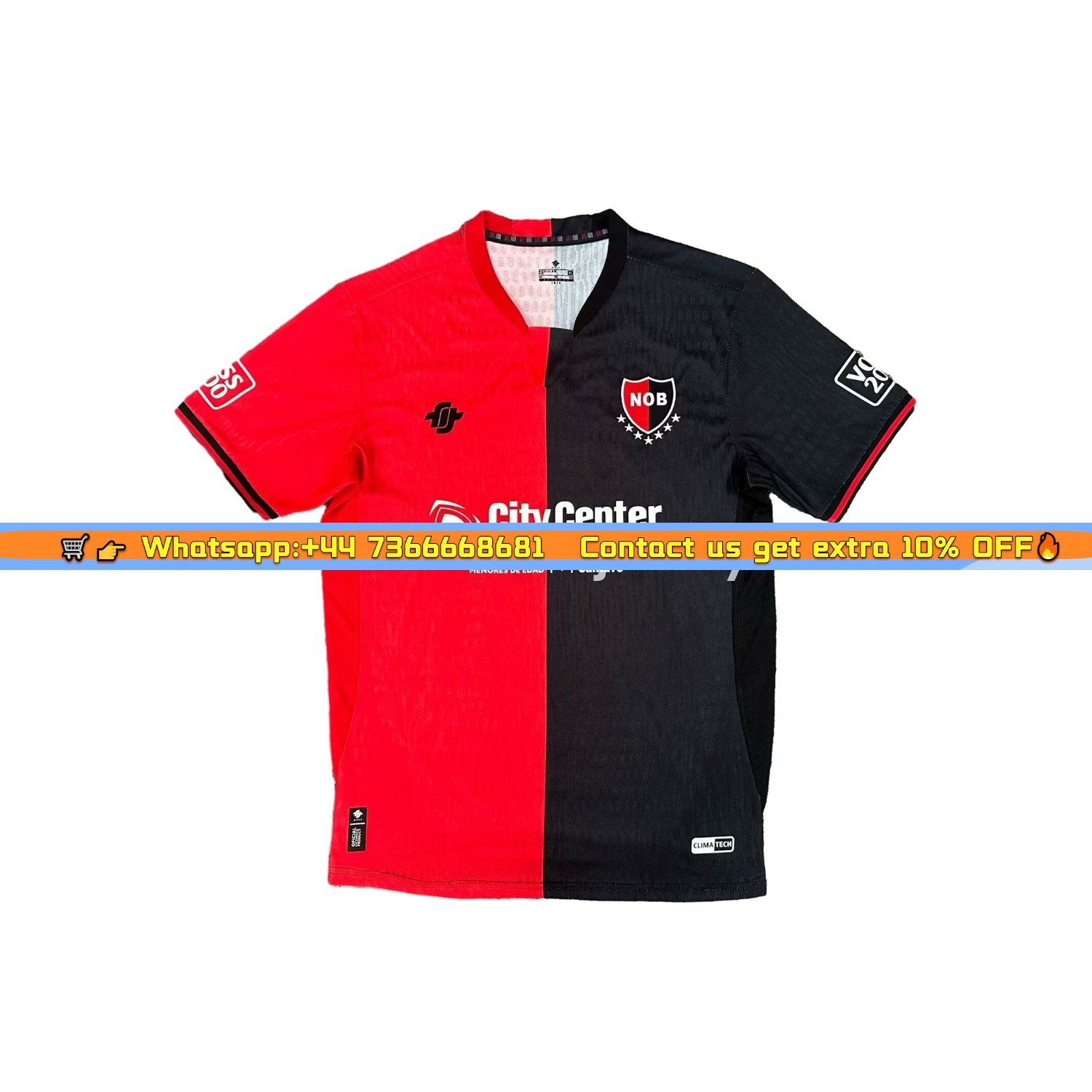 Newell's Old Boys 25-26 Home Jersey - Fans Version