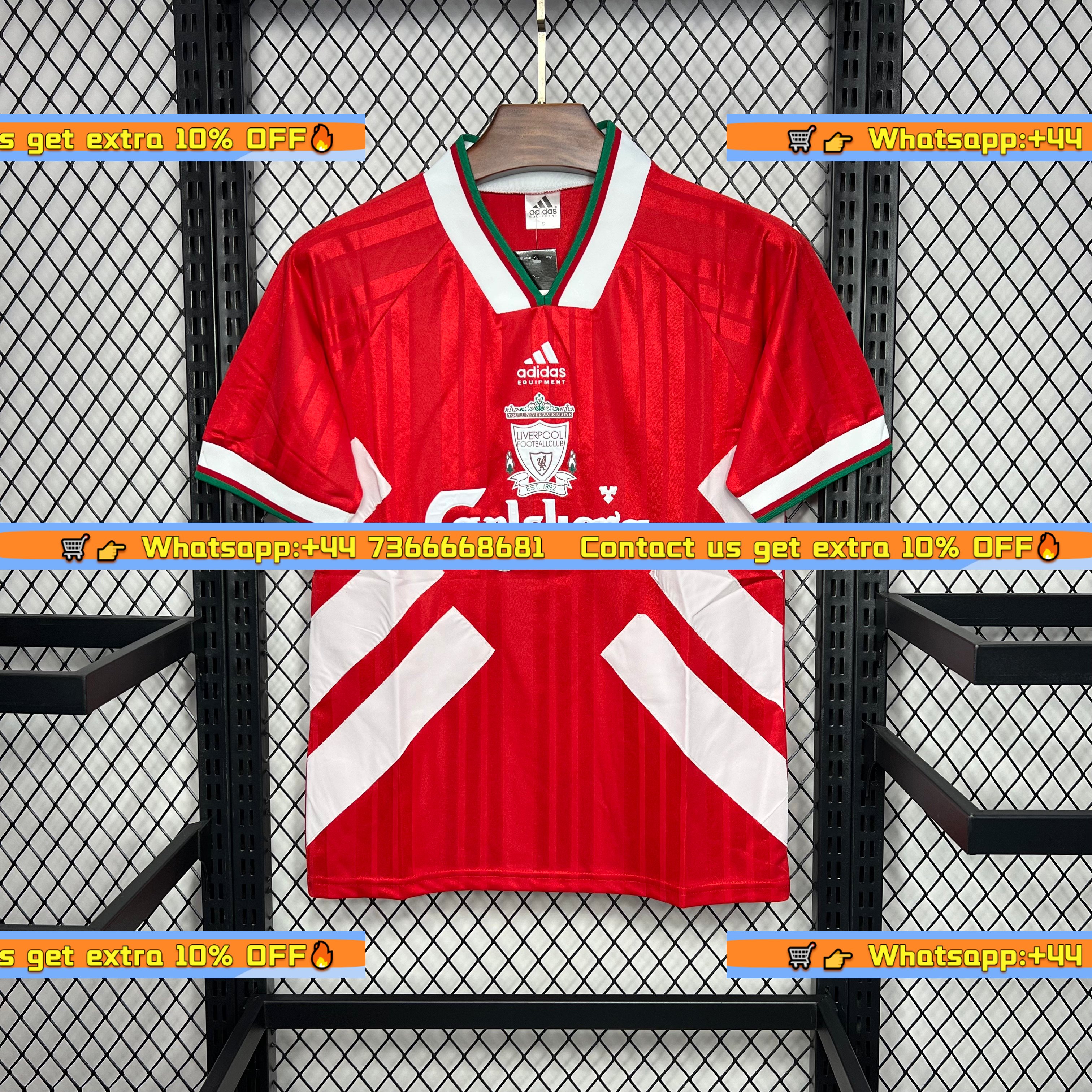 Retro Liver.pool 1993-95 Home Stadium Jersey
