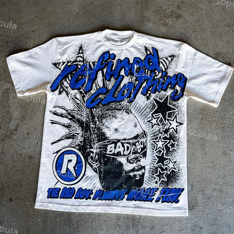 Sopula Bad Boy Graphic Print Cotton T-Shirt