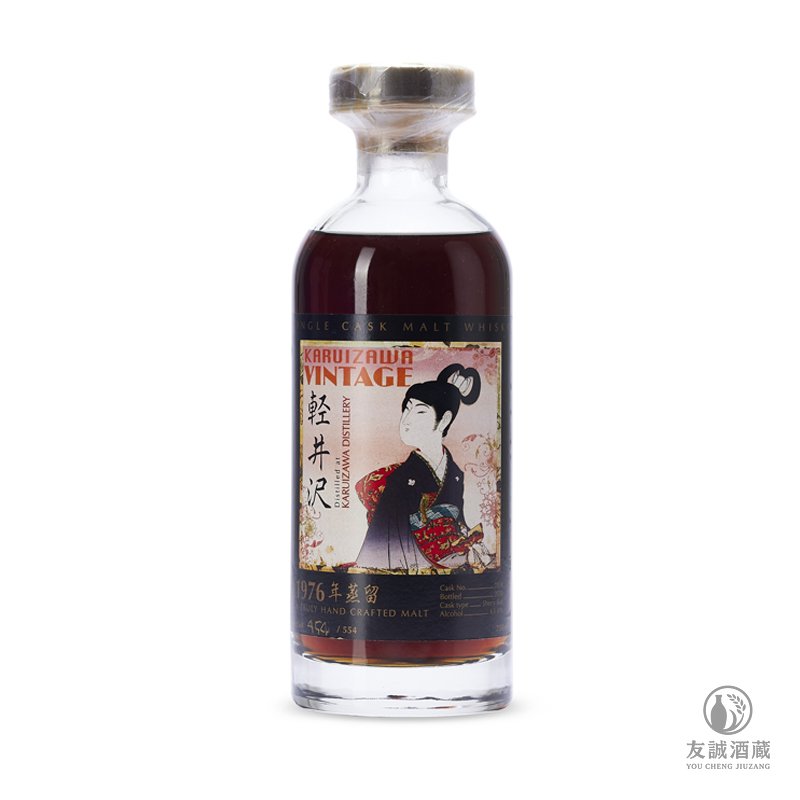 Karuizawa輕井澤藝妓系列1976-＃7818威士忌 友誠酒藏