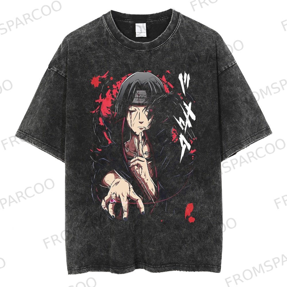 "Itachi V2" Vintage Oversized T Shirt