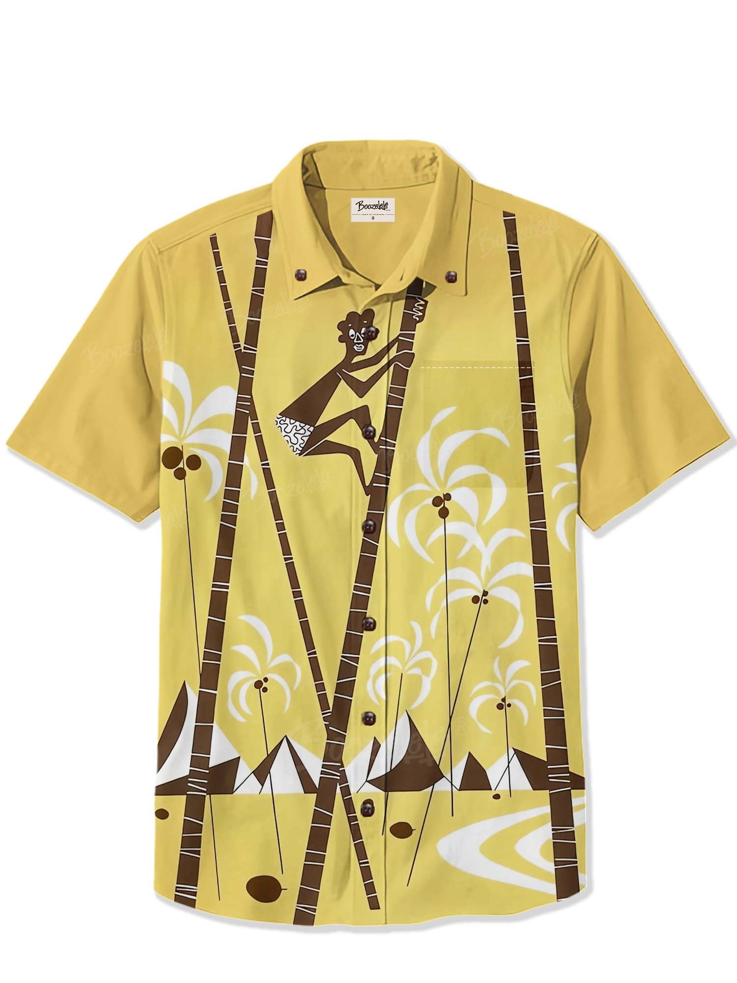1950&lsquo;S Vintage Atomic Coconuts - 100% Cotton Shirt