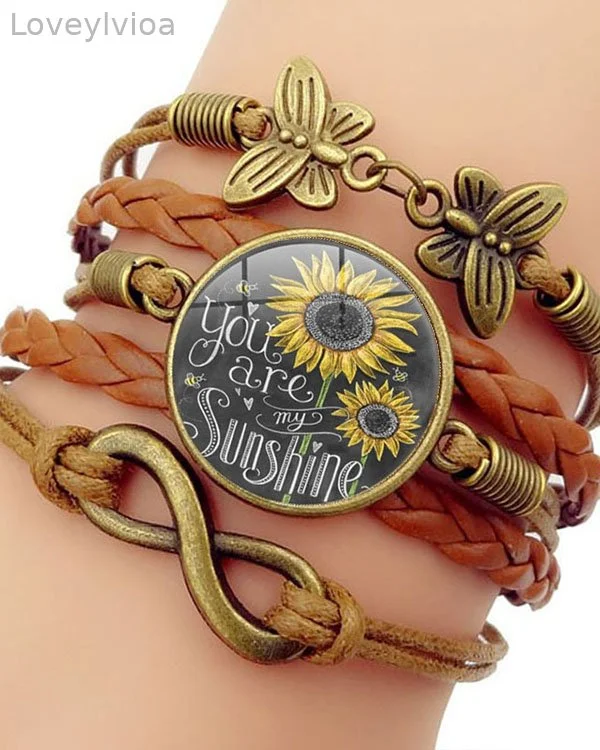 You Are My Sunshine Time Gem Bracelet