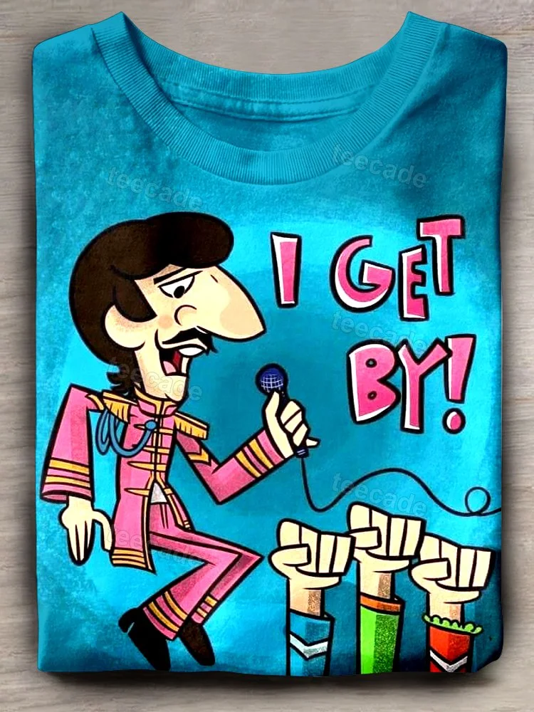 Teecade The Beatles Band Art Print T-shirt