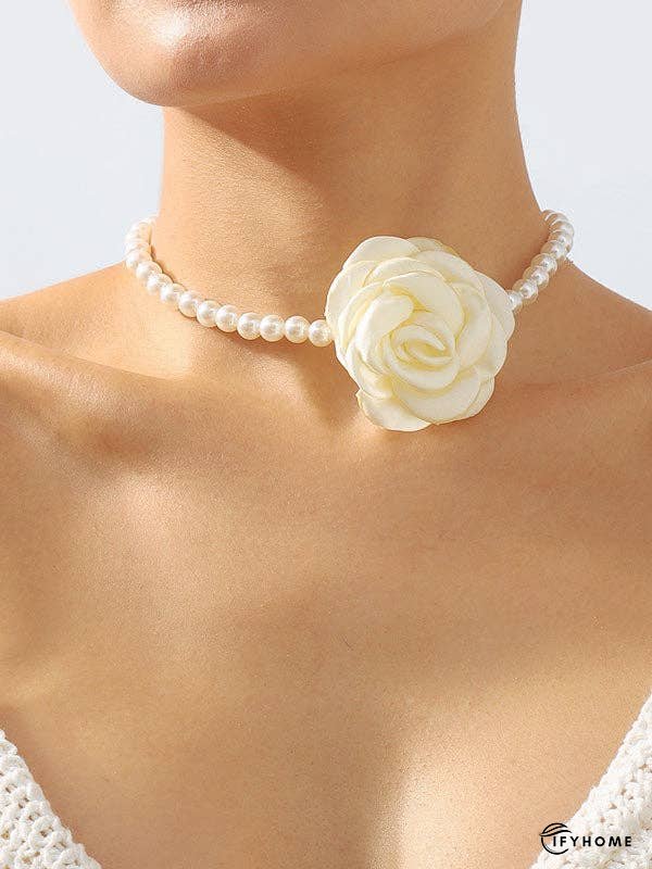 Three-Dimensional Flower Necklaces Accessories | IFYHOME