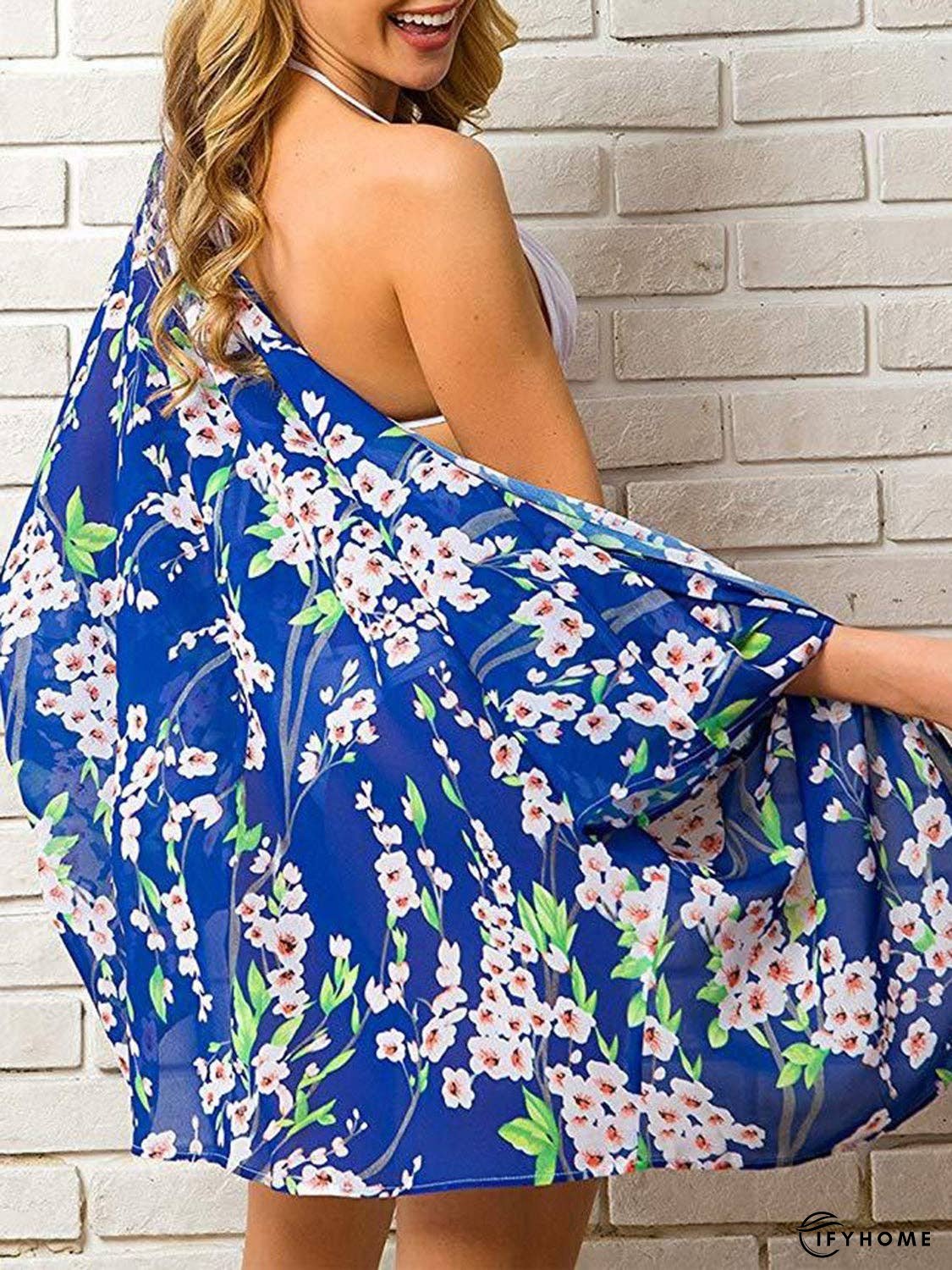 Open Front Half Sleeve Cover-Up | IFYHOME