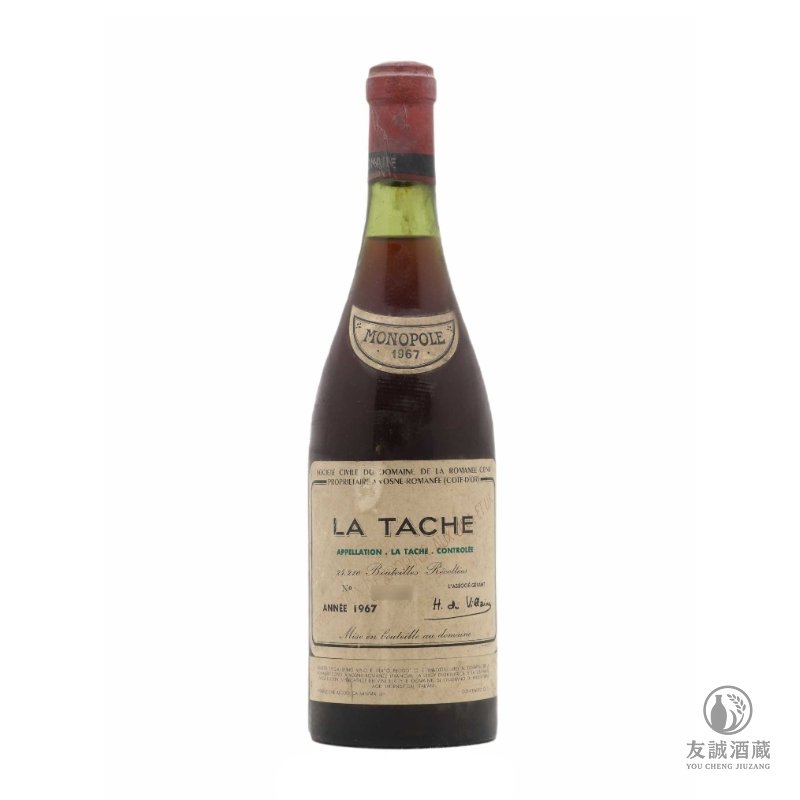 1967年 Roman&eacute;e-Conti La T&acirc;che 拉塔希特級園紅酒 友誠酒藏
