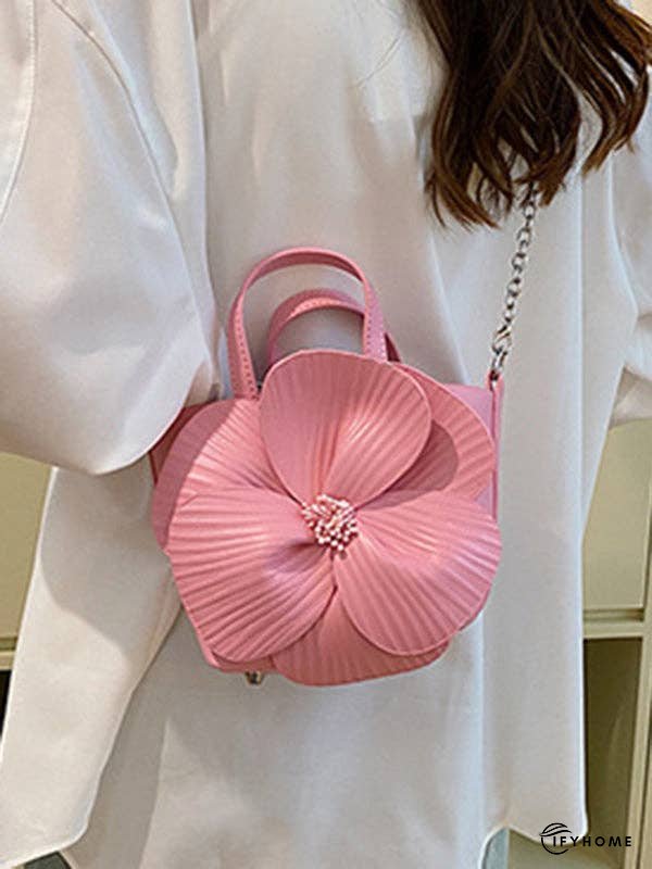 Flower Shape Pleated Split-Joint Bags Crossbody Bags Handbags Tote Bags | IFYHOME