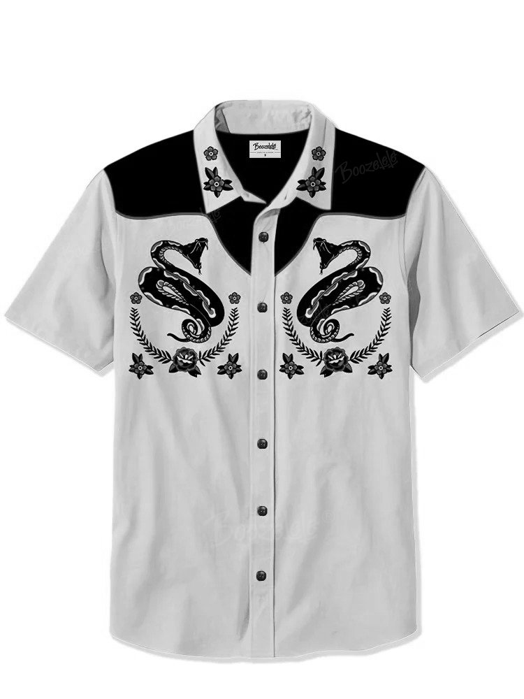 Tattoo Snake Totem - 100% Cotton Shirt