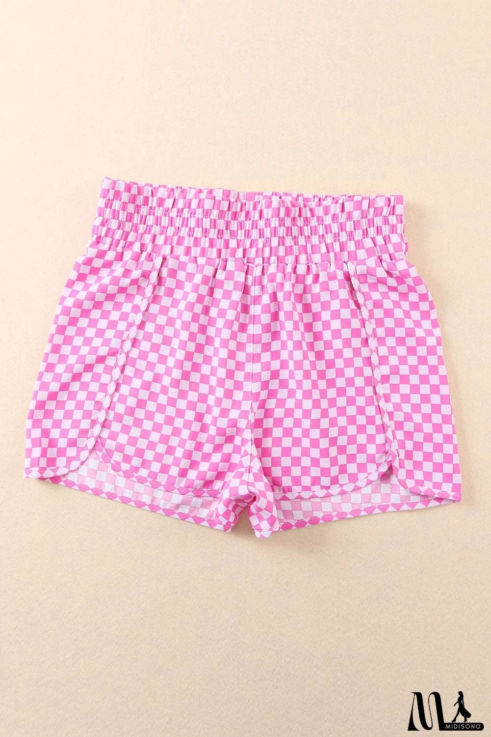 Leopard Elastic Waist Shorts