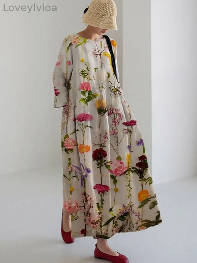 Women's Casual Printed Dress
