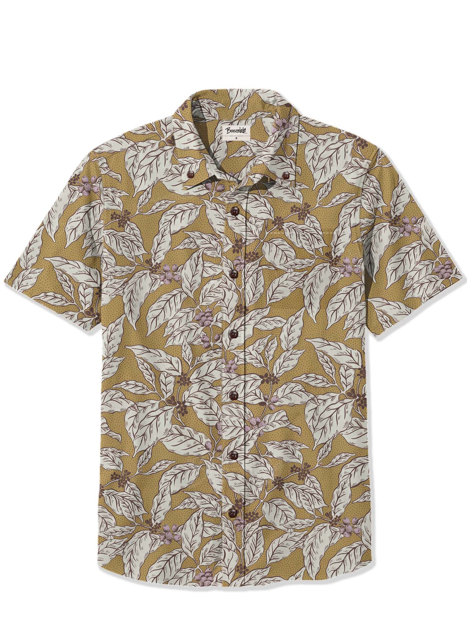Leaves And Fruits - 100% Cotton Shirt