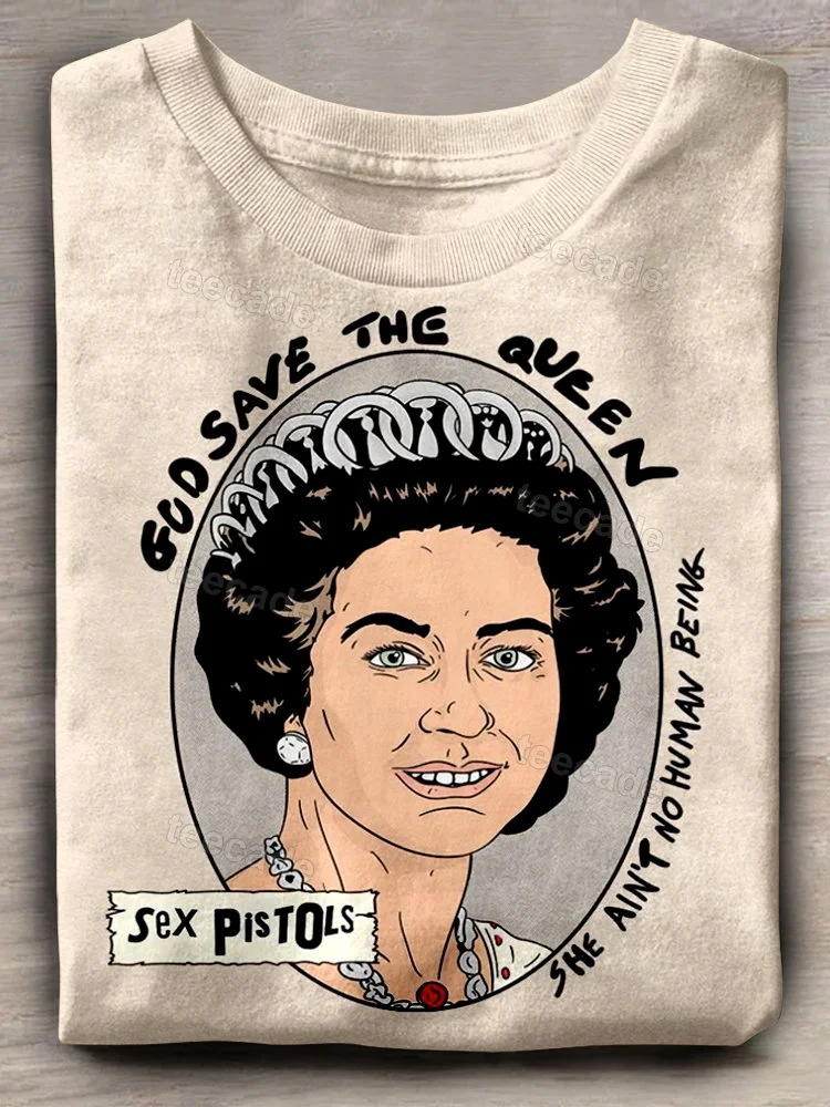 Teecade Sex Pistols Band Queen T-shirt
