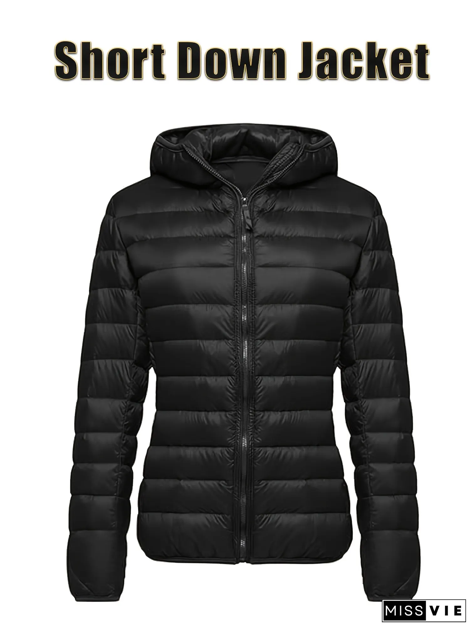 Womens Oversized Hooded Full-Zip Lightweight Jacket