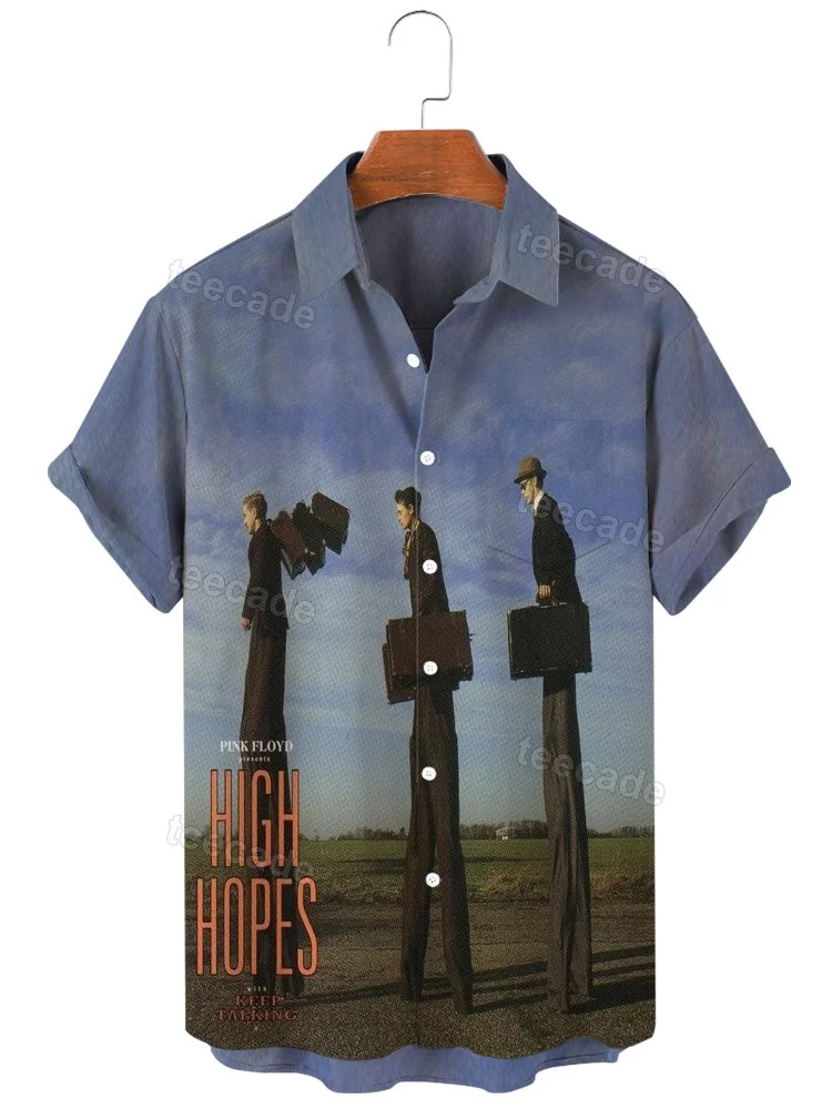 Teecade Teecade Pink Floyd High Hopes Art Print Shirt