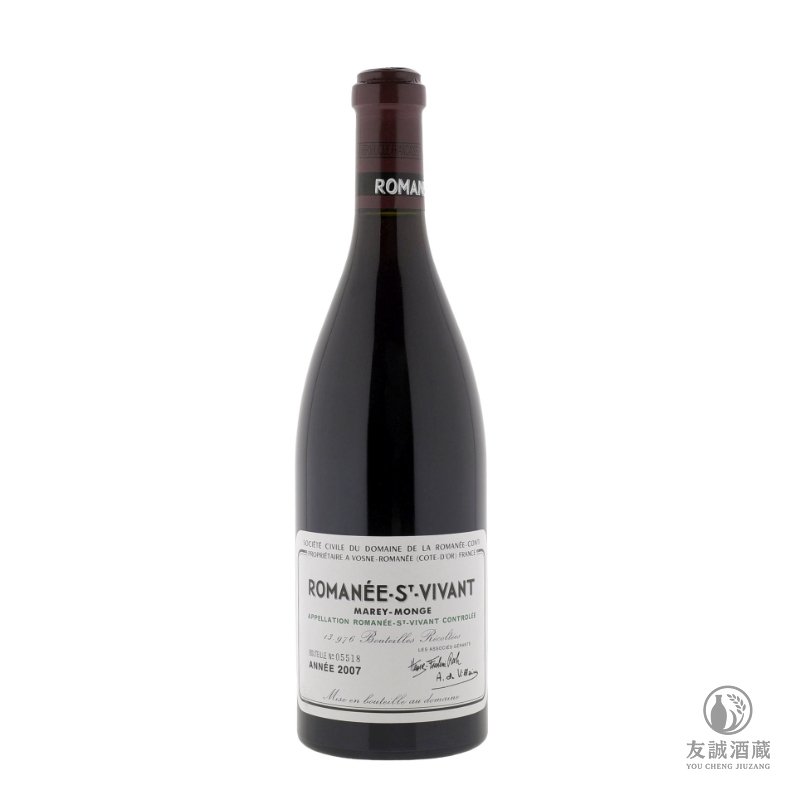 2007年 Romanee-Saint-Vivant 羅曼尼聖維旺紅酒 友誠酒藏