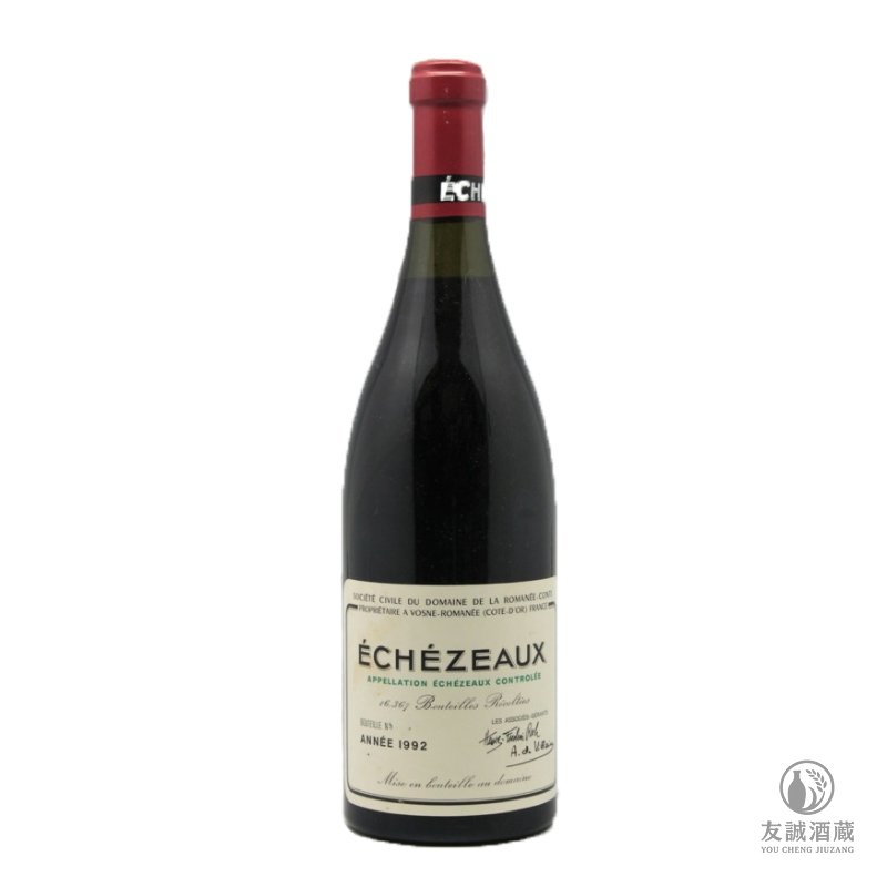 1992年Roman&eacute;e-Conti Ech&eacute;zeaux 依瑟索特級莊園紅酒 友誠酒藏