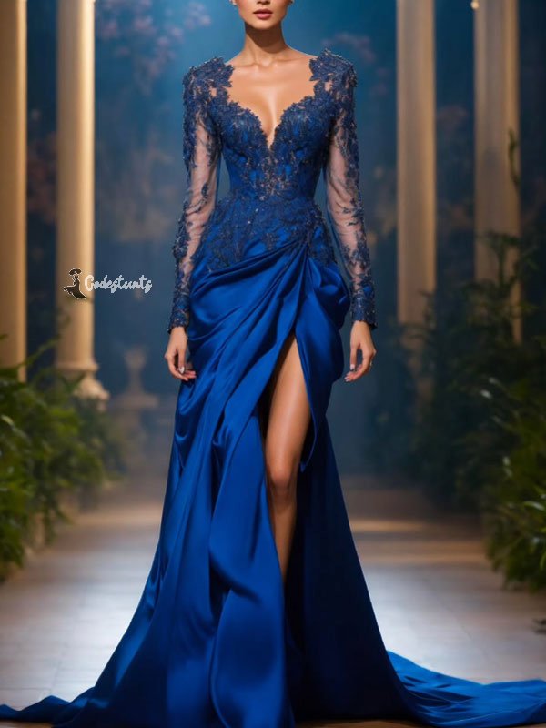 Lace Elegant and Exquisite Wedding Evening Dress