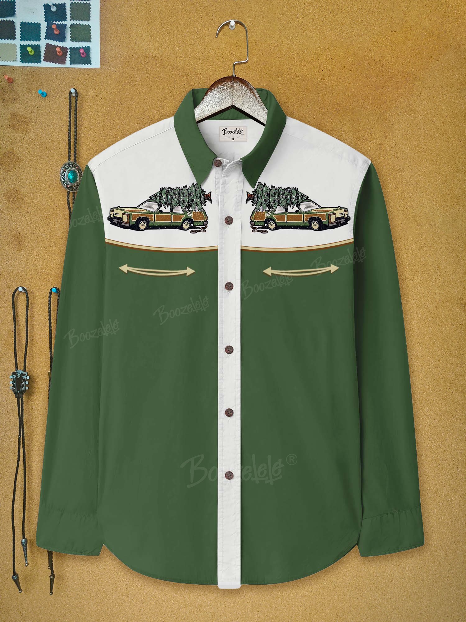 Family Christmas Vacation - 100% Cotton Long Sleeves Shirt