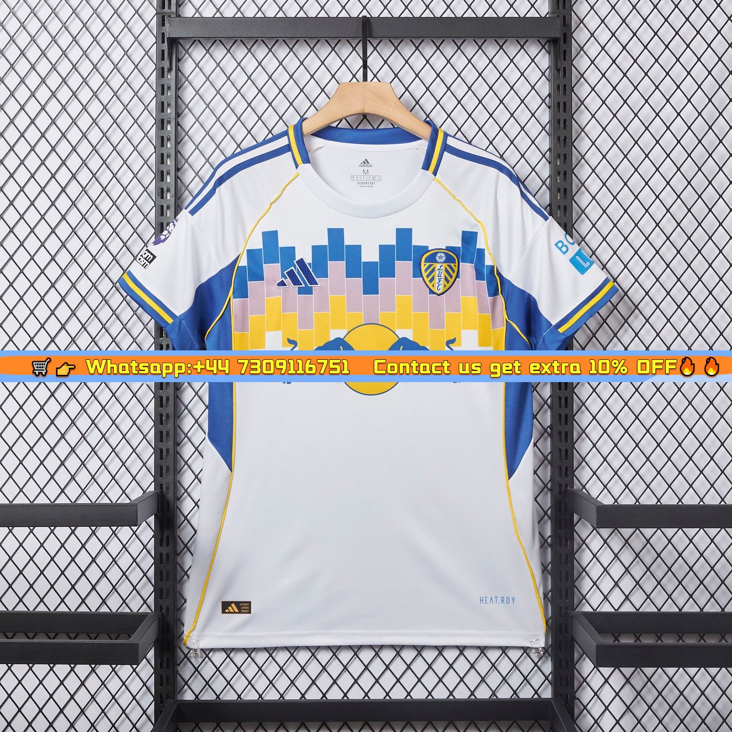 Leeds United 25-26 Home Jersey - Fans Version