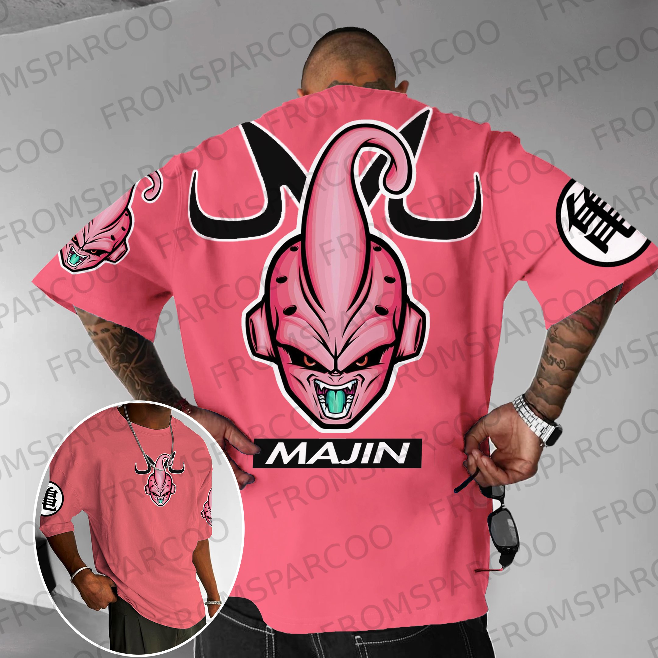 Unisex Oversized DBZ Buu T-shirt