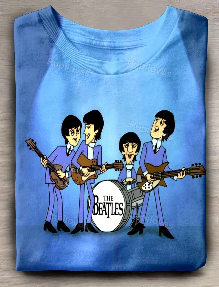 Pupiloves Pupiloves The Beatles T-shirt